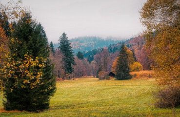 autumn in the mountains