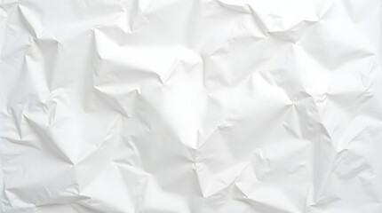 Obraz premium Abstract White Crumpled Paper Texture Background