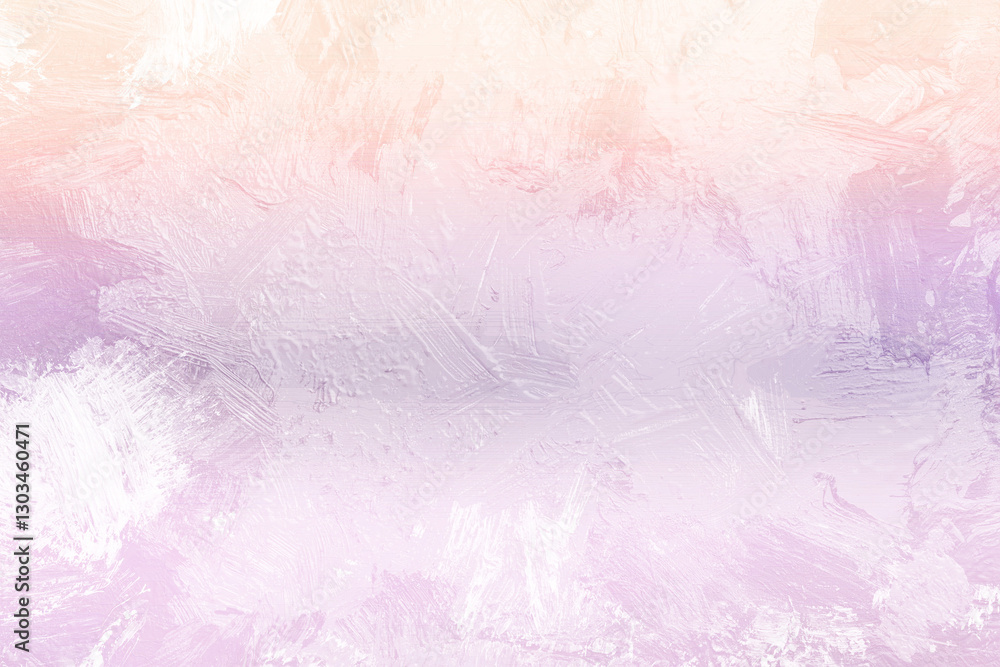 Poster Pink abstract watercolor background with splashes and textured pattern