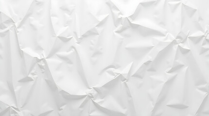 Obraz premium Crumpled White Paper Texture Background