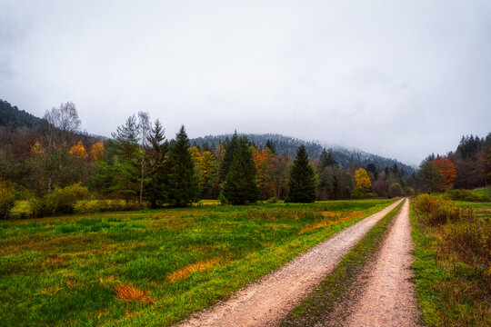 autumn in the mountains