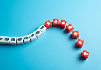 Stopping agreements and destroying the negotiation process. Failed negotiations result in contract...