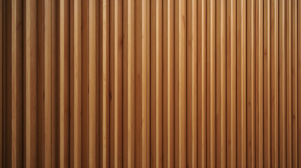 Modern Stylish Brown Wood Vertical Panels Texture Wall