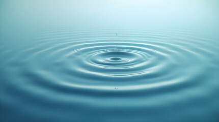 Serene Blue Water Ripples - Calm Liquid Surface Texture
