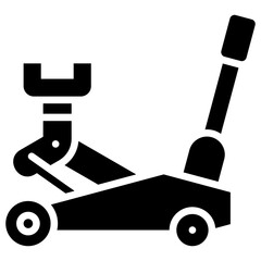 Hydraulic Jack Icon