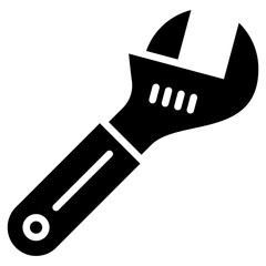 Adjustable Wrench Icon