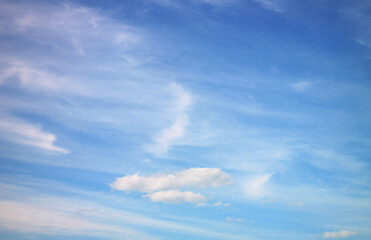 Obraz premium Bright colorful sky, background, for montage, postcard