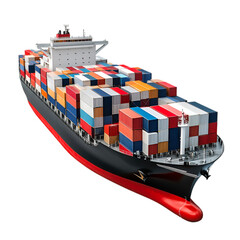 Cargo Ship Container Vessel Global Trade Maritime Transportation,