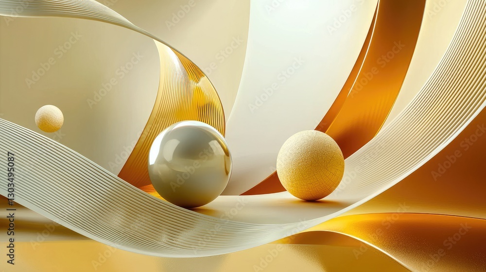 Poster minimalist yellow gradient background with subtle, artistic patterns and smooth blending.