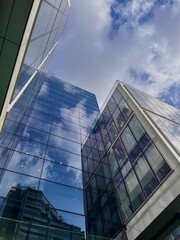 Office buildings in the city center
