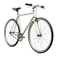 Fototapeta premium A beautiful bicycle isolated isolated on transparent background
