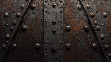 Fototapeta premium Rusted Metal Texture for Industrial Background.