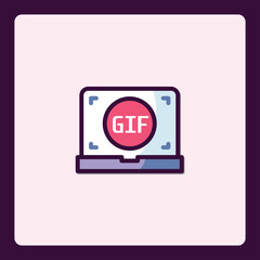Animated GIF Icon Design for Digital Media and Website Integration Projects