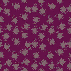 Seamless floral pattern, pretty liberty ditsy print, abstract ornament in a romantic retro motif. Cute botanical design: small hand drawn flowers, leaves, simple bouquets on white. Vector illustration