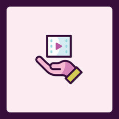 Presenting visual media content and video concept design resource