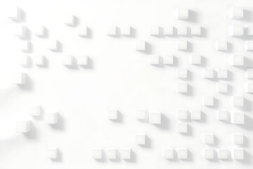 Abstract geometric white and gray color background