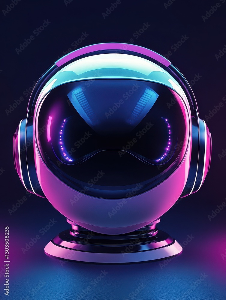 Poster bot chat. robot supporter chatbot virtual assistance business vector concept. virtual chat bot, serv
