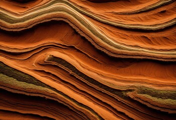 close rich intricate soil grain patterns highlighting natural formations under bright lighting, texture, detail, closeup, earth, organic, design, surface