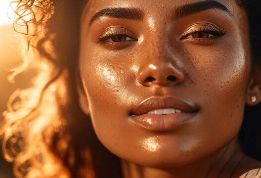 detailed close skin textures showcasing natural beauty attributes vivid detail rich precision, highlight, tone, pore, wrinkle, clarity, illumination