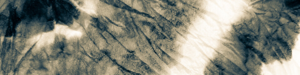 Indigo Digital Brush. Water Paint Beauty. Luxury