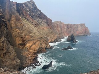 Portugal, Madeira, Cliffs, Ocean, Hikes