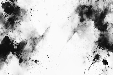 Fototapeta premium Richly detailed soft grunge ink splatter patterns, ideal for creative projects.