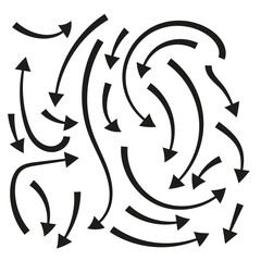 Curved and Straight Arrow Set