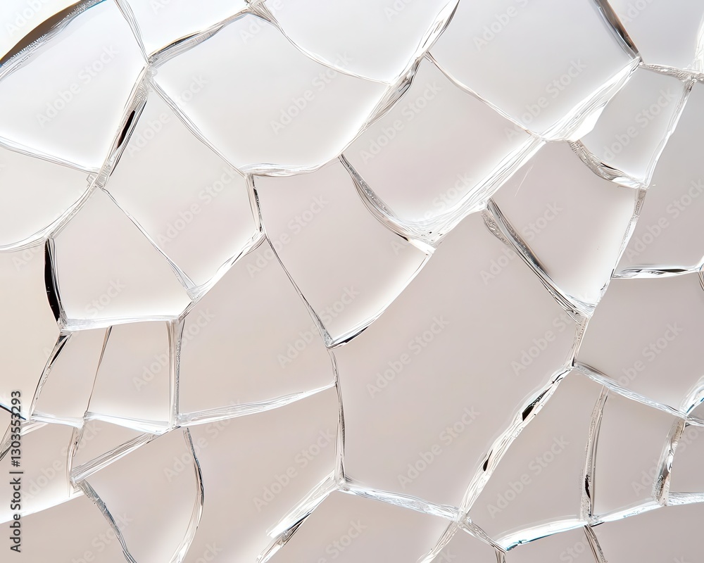 Poster the broken mirror showed its reflection unscathed, creating an impossible visual illusion that capti