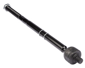 Naklejka premium New auto parts, tie rod on a white background. Car Suspension Repair