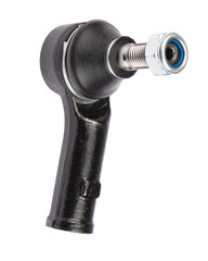 terminal, bushing, ball joint, spare part for car on white background