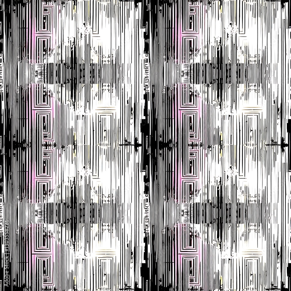Aufkleber abstract geometric pattern: an intriguing and visually stimulating abstract design, where lines, sha