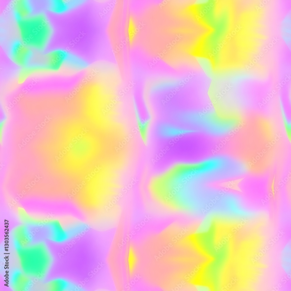 Poster vivid abstract: a mesmerizing kaleidoscope of vibrant colors and patterns, evoking a sense of wonder