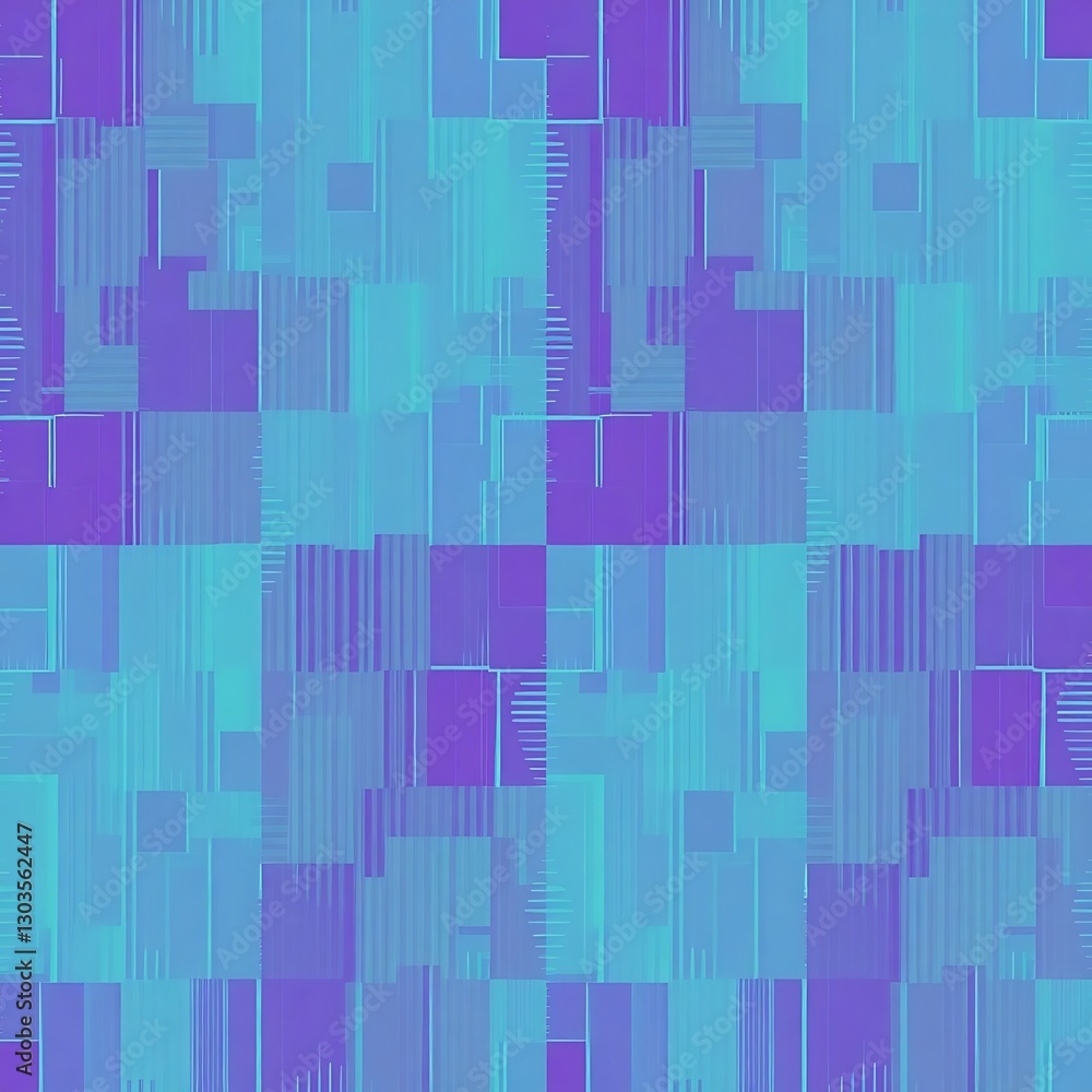 Poster abstract geometric pattern: a seamless repeating pattern composed of geometric shapes in shades of t