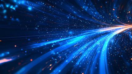 futuristic dark blue background