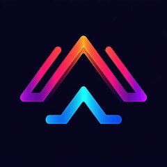 The future logo design with ai of tools
