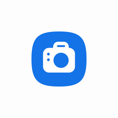 camera app icon sign vector
