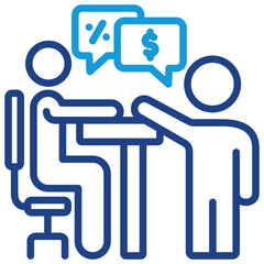 Salary Negotiation Icon