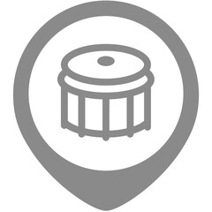 Display on Internet of things map icon pack