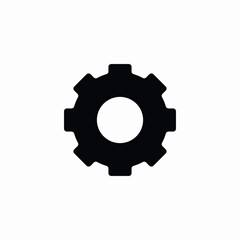 gear fix icon sign vector