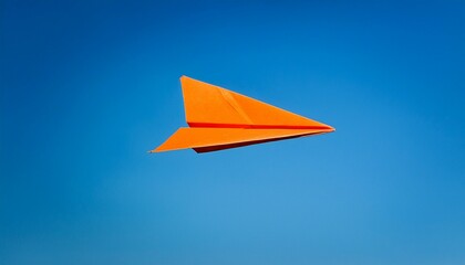 Naklejka premium paper airplane flying
