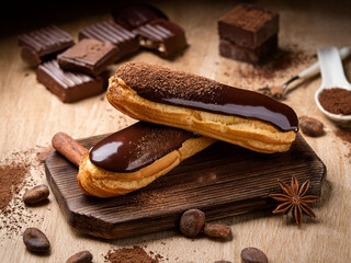 Eclair au chocolat