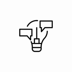 innovation ideas icon sign vector