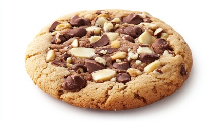 Crumbly almond cookie. Premium food concept