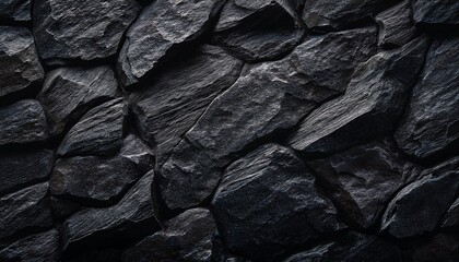 dark black stone texture background