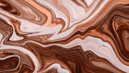 soft brown abstract marble acid effect background