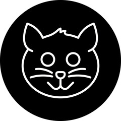 Animal single vector icon illustration