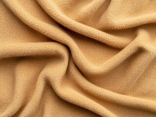Soft Velvet Fabric with Rich Texture and Subtle Shadows Creating a Chaotic Composition