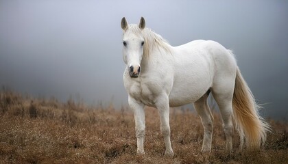 horse in the field