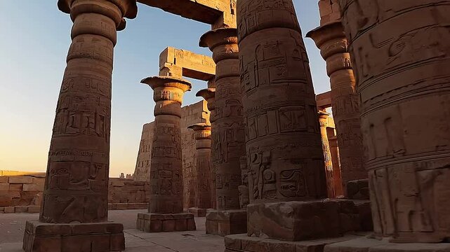 karnak temple in luxor egypt