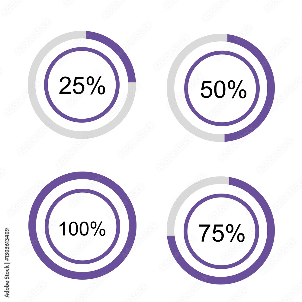 Wall mural collection loading bar status icon